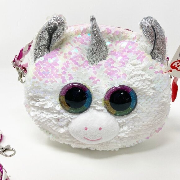 TY | Fashion Flippy Sequin Purse Diamond the Unicorn NWT - Picture 2 of 10